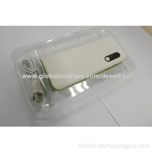 Dual USB port power bank, 6,000mAh with high quality